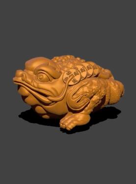 蟾蜍全立体ZBrush软件造型